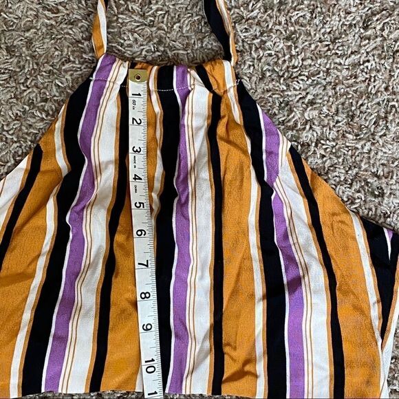 Honey Punch Striped Halter Top XS - Picture 4 of 6